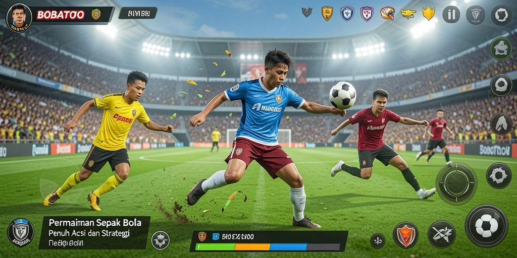 Tampilan gameplay BOBATOTO yang intens dan mendebarkan.