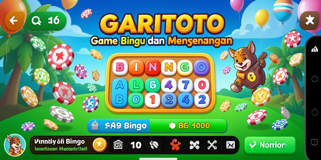 Tampilan gameplay seru dalam GARITOTO dengan pemain aktif.