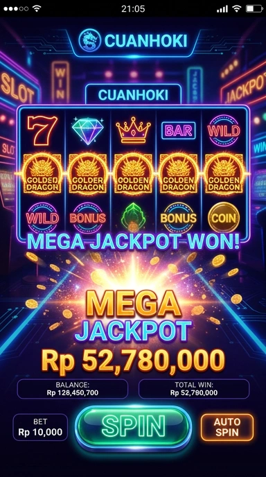 Cuplikan fitur pencarian cepat dalam aplikasi cuanhoki.