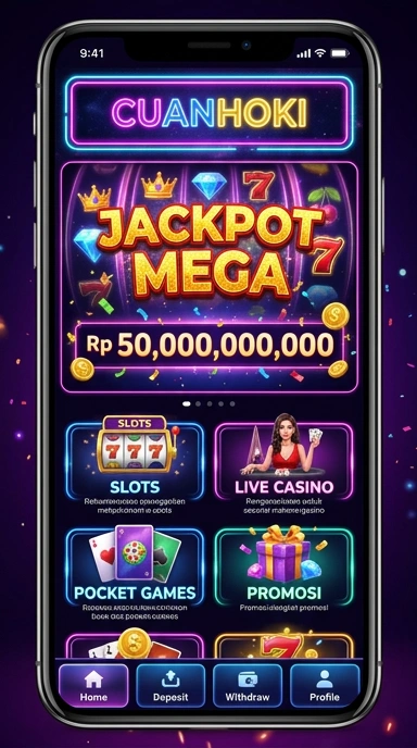 Tampilan daftar aplikasi terbaru di cuanhoki.